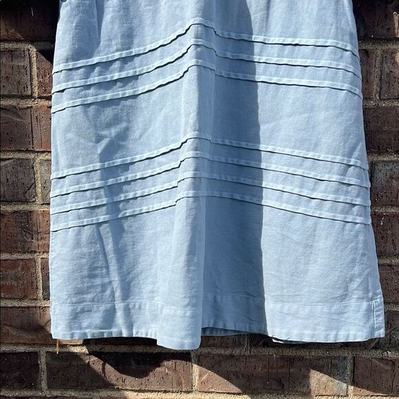 7 Seven for All Mankind Women's Light Blue V-Neck Dress M - Picture 6 of 16